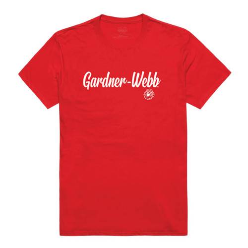 Gardner-Webb University Runnin' Bulldogs Script Tee T-Shirt - Red, XX-Large