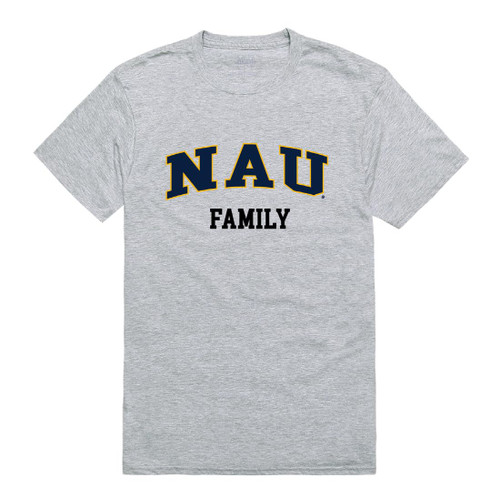 NAU Northern Arizona University Lumberjacks Family Tee T-Shirt - Heather Grey, XX-Large