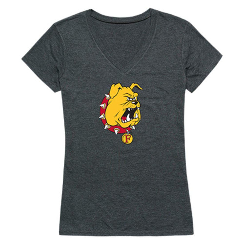 W Republic FSU Ferris State University Bulldogs Womens Cinder T-Shirt Heather Charcoal XX-Large W Republic FSU Ferris State University Bulldogs Womens Cinder T-Shirt Heather Charcoal XX-Large