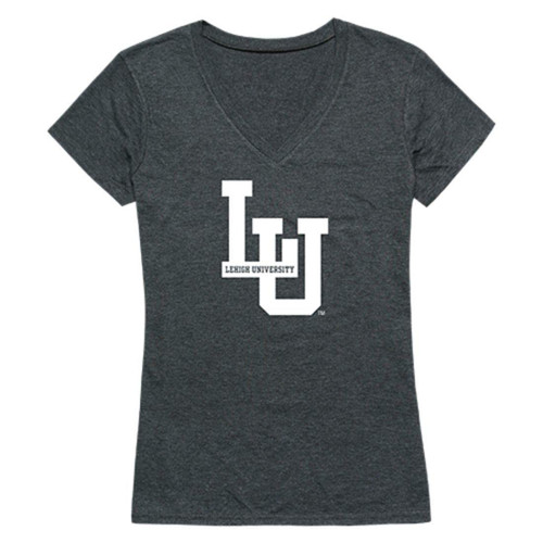 Lehigh University Mountain Hawks Womens Cinder T-Shirt Heather Charcoal X-Large