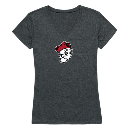 W Republic Ohio Wesleyan University Bishops Women's Cinder Tee T-Shirt - Heather Charcoal, X-Large