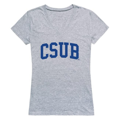 California State University Bakersfield Roadrunners Womens Game Day Tee T-Shirt - Heather Grey_2, XX-Large