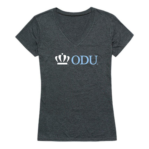 ODU Old Dominion University Monarchs Womens Institutional Tee T-Shirt Heather Charcoal XXL