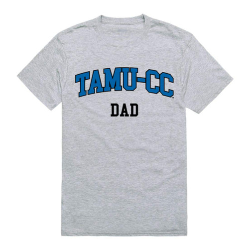 W Republic TAMUCC Texas A&M University Corpus Christi Islanders College Dad T-Shirt Heather Grey X-Large