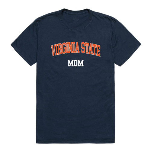 Virginia State University Trojans Mom T-Shirt - Navy, XX-Large