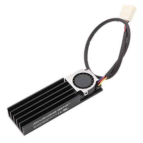 Advancing Gene NVMe M.2 SSD Cooler Heatsinks with 20mm Fan, 2nd Generation
