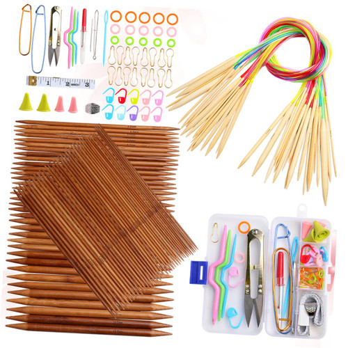 SEWACC 1 Set Set Knitting Needle Sweater Needle Knitting Tools Kits Yarn Weaving Supplies Weave Knitting Needles Interchangeable Circular Knit Needle Best Yarn Kit with a Needle Pointy
