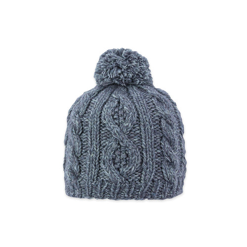 Pistil Womens Riley Cable-Knit Beanie, Denim, One Size