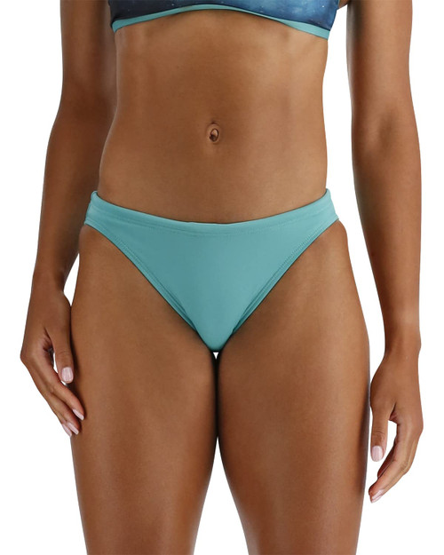 TYR Women's Standard Durafast Elite Classic Bikini Swimsuit Bottom, Latigo Bay Teal, X-Large