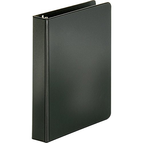 Business Source Standard Ring Binders Ring Binder, Black (28523)