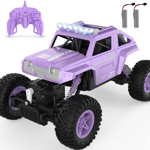 NQD RC Cars,Remote Control Car 1:14 Off Road Monster Truck,4WD All Terrains RC Rock Crawler with LED Headlight,2.4Ghz Hobby RC Trucks with Light Spary,Rechargeable Electric Toy for Boys & Girls NQD RC Cars,Remote Control Car 1:14 Off Road Monster Truck,4WD All Terrains RC Rock Crawler with LED Headlight,2.4Ghz Hobby RC Trucks with Light Spary,Rechargeable Electric Toy for Boys & Girls