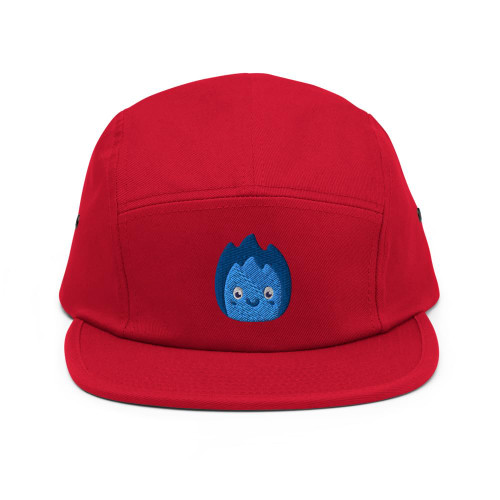 Hogue WS LLC Blue Flame Kawaii Hat (Embroidered Five Panel Cap) Cute Halloween Hats