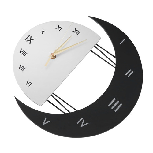 IMIKEYA 1pc Wall Hanging Clock Vintage Decor Modern Wall Clock Bedrooms Wall Clocks Silent Home Decor Wall Clock Vintage Home Decor Silent Wall Clock Round Wall Clock Antique Household