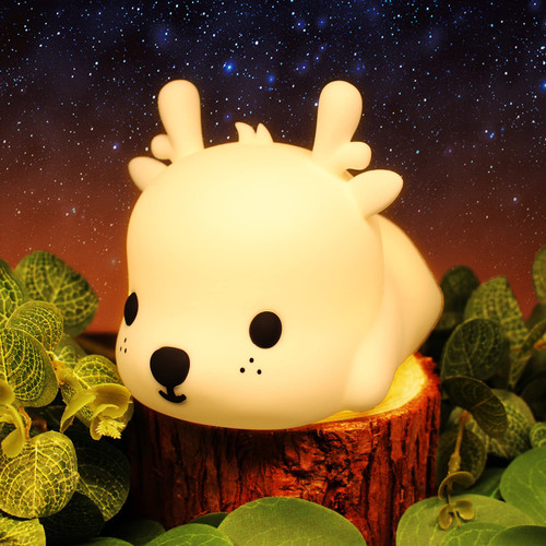 TWINKOPAT Cute Deer Kids Night Light, Silicone Animal Squishy Light for Bedroom Nursery, Deer Lamp with Color Changing USB Rechargeable, Kawaii Room Decor for Baby Girls Children Teens Birthday Gifts TWINKOPAT Cute Deer Kids Night Light, Silicone Animal Squishy Light for Bedroom Nursery, Deer Lamp with Color Changing USB Rechargeable, Kawaii Room Decor for Baby Girls Children Teens Birthday Gifts