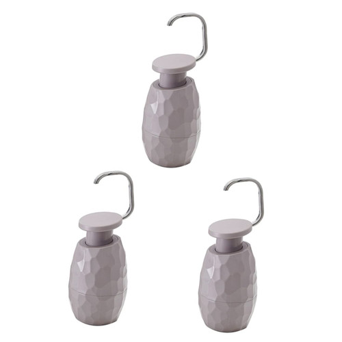 FOMIYES 3pcs Dispenser Pump soap Dispenser Decorative soap Dispenser Shower Gel Soap Dispenser Pump Shampoo Lotion Bottle One-Handed Bottle Hand use Press Bottle