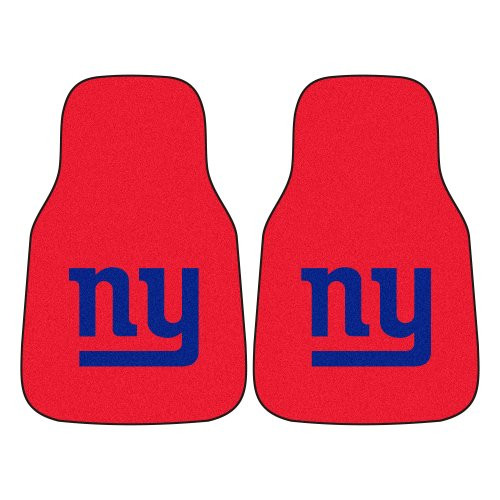FANMATS NFL New York Giants Nylon Face Carpet Car Mat