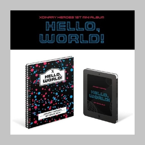 Xdinary Heroes Hello, World! 1st Mini Album PRACTICE Version Contents+Poster+Tracking Sealed