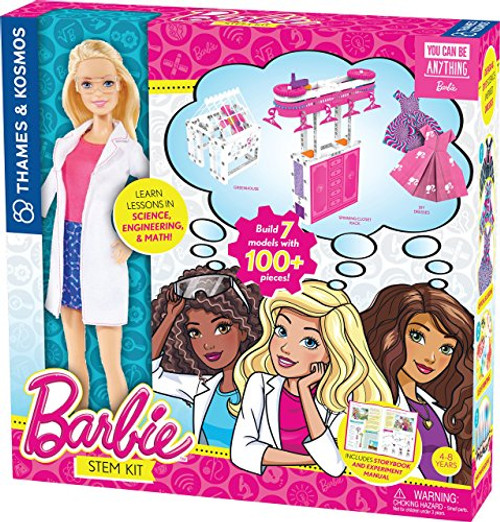 Thames & Kosmos Barbie STEM Kit with Barbie Scientist Doll