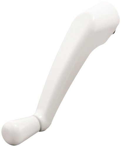 Prime-Line Products 174766 Interlock Roto-Frank Casement Folding Crank Handle, White