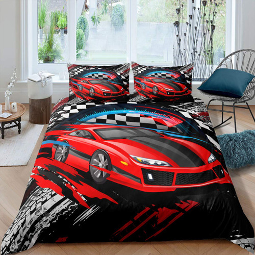 Men Racing Car Bedding Set for Boys Children Teens Race Sports Car Comforter Cover Extreme Sports Theme Duvet Cover Decorative Cool Bedspread Cover Full Size 3Pcs No Comforter Men Racing Car Bedding Set for Boys Children Teens Race Sports Car Comforter Cover Extreme Sports Theme Duvet Cover Decorative Cool Bedspread Cover Full Size 3Pcs No Comforter
