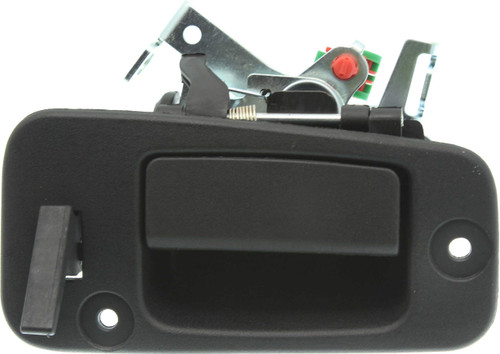 Evan Fischer Rear Interior Door Handle Compatible with 2007-2013 Chevrolet Silverado 1500/Silverado 2500 HD/Silverado 3500 HD GMC Sierra 1500 Sierra 2500 HD Textured Black Extended Cab Passenger Side