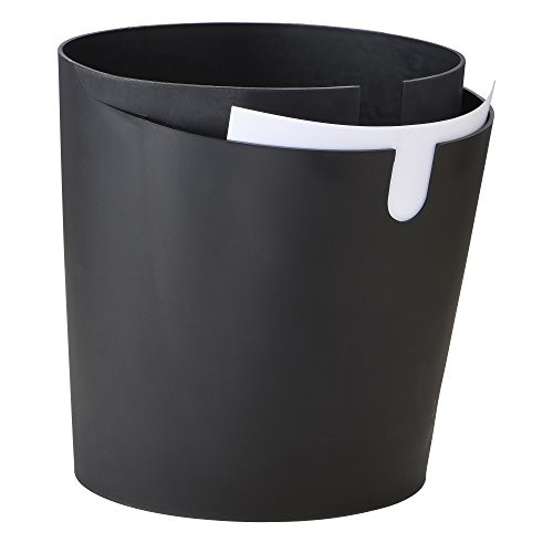 Safco Products 9929BL Cancan Trash Can, Black