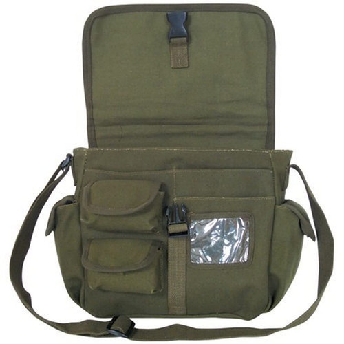 Fox Outdoor Products Messenger Bag, Olive Drab
