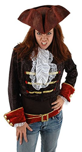 elope Scallywag Blood Red Hat