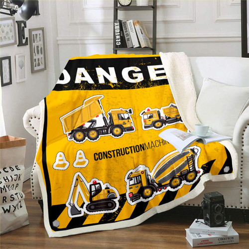 Excavator Fleece Throw Blanket Construction Vehicles Print Plush Blanket for Bed Sofa Couch Machinery Cars Truck Sherpa Blanket Equipment Trucks Fuzzy Blanket Room Decor Throw 50"x60" Excavator Fleece Throw Blanket Construction Vehicles Print Plush Blanket for Bed Sofa Couch Machinery Cars Truck Sherpa Blanket Equipment Trucks Fuzzy Blanket Room Decor Throw 50"x60"