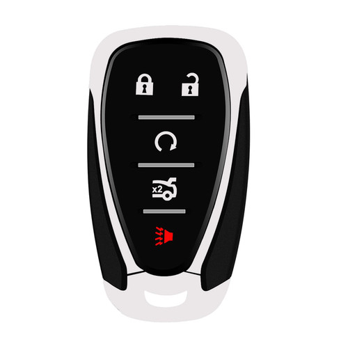 Keyless Remote Smart Replacement Key Fob Fits for Chevy Malibu, Camaro 2016-2021, Chevy Cruze 2016-2019 (FCCID: HYQ4EA ID46 Chip 433MHz) 1 Pack