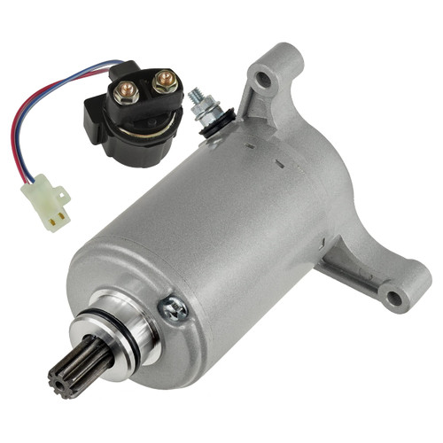 Caltric Starter and Relay Solenoid Compatible With Yamaha Moto-4 350 YFM350 1987 1988 1989 1990-1995