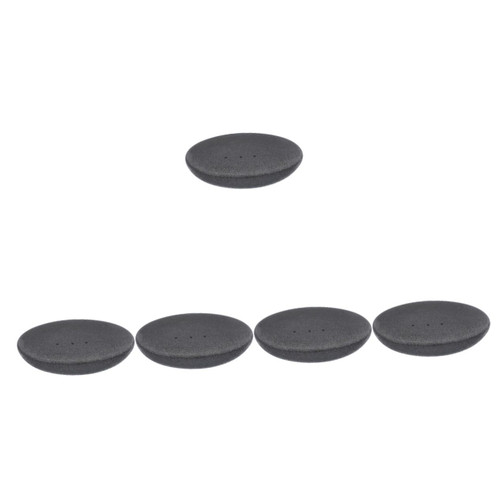 Cabilock 5pcs Ceramic Scrub Soap Dish Hollowed Soap Case Shower Soap Dish Bar Soap Holder for Shower Soap Dish for Shower Oval Soap Dish Bar Soap Tray Frosted Ceramics Drain Rack