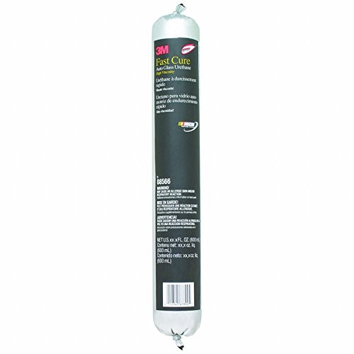 3M 08566 Fast Cure Auto Glass Urethane Flex Pack - 600 ml