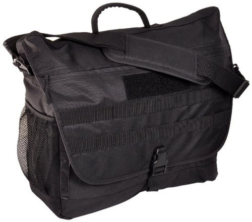 Sandpiper of California Frag Bag II Messenger Bag (Black, 14x13.5x6-Inch)