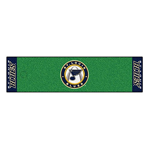 FANMATS NHL St Louis Blues Nylon Face Putting Green Mat