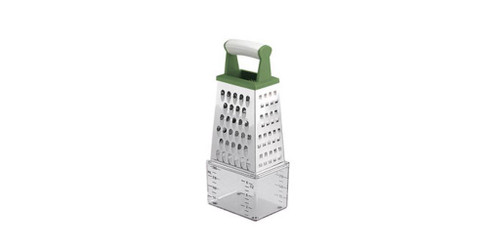 Tescoma Handy 4 Sided Grater with Container, Green