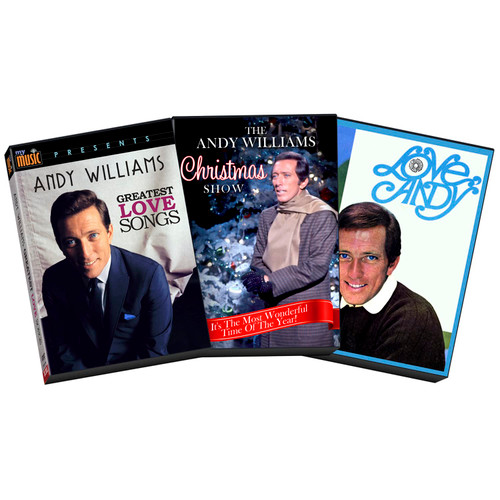 Treasury Collection | Andy Williams Greatest Love Songs/Love Andy/Christmas Show (3-DVD Set)