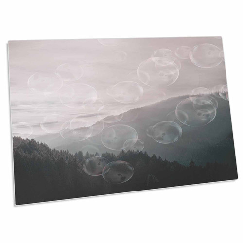 3dRose Mystic Landscape with Floating Soap Bubbles - Desk Pad Place Mats (dpd-288972-1) 3dRose Mystic Landscape with Floating Soap Bubbles - Desk Pad Place Mats (dpd-288972-1)
