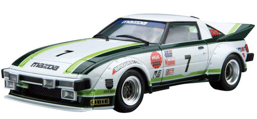 Aoshima Bunka Kyozai 1/24 The Model Car Series No. 22 Mazda SA22C RX-7 Daytona 1979 Plastic Model