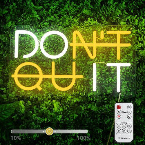 Home Gym Decor Don't Quit Neon Signs, Motivational Wall Decor DON'T QUIT-DO IT Led Neon Sign with Timing Remote Control, Gym Neon Wall Art for Office, Bedroom, Yoga Studio Decorations Home Gym Decor Don't Quit Neon Signs, Motivational Wall Decor DON'T QUIT-DO IT Led Neon Sign with Timing Remote Control, Gym Neon Wall Art for Office, Bedroom, Yoga Studio Decorations