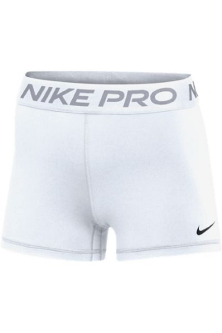 Nike Women's Pro 365 3 Inch Shorts (Medium White)