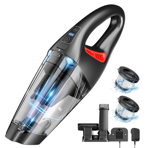 IMINSO Handheld Vacuum Cordless Hand Vacuum with 9000PA/LED, Dust Busters Vacuum Cordless Rechargeable Car Vacuum Portable Mini Vacuum, Lightweight Vacuum Cleaner for Home/Car/Pet Hair IMINSO Handheld Vacuum Cordless Hand Vacuum with 9000PA/LED, Dust Busters Vacuum Cordless Rechargeable Car Vacuum Portable Mini Vacuum, Lightweight Vacuum Cleaner for Home/Car/Pet Hair