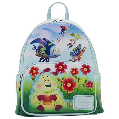 Loungefly Disney Pixar A Bugs Life Earth Day Womens Double Strap Shoulder Bag Purse Loungefly Disney Pixar A Bugs Life Earth Day Womens Double Strap Shoulder Bag Purse
