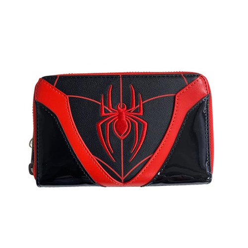 Loungefly Marvel Miles Morales Cosplay Zip Around Wallet Marvel Miles Morales One Size Loungefly Marvel Miles Morales Cosplay Zip Around Wallet Marvel Miles Morales One Size