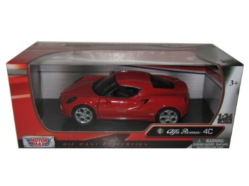 Alfa Romeo 4C Red 1/24 by Motormax 79320 by Motormax