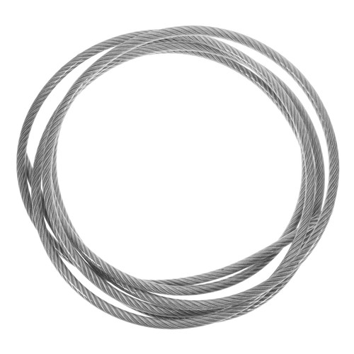 Uonlytech Rubber Coated Wire Rope Hanging Wire Chain Lock Clothesline Cable Locks Picture Coated Steel Cable 3/8 Wire Rope Cable Lock Deck Railing Cable Metal Fence line 304 Stainless Steel