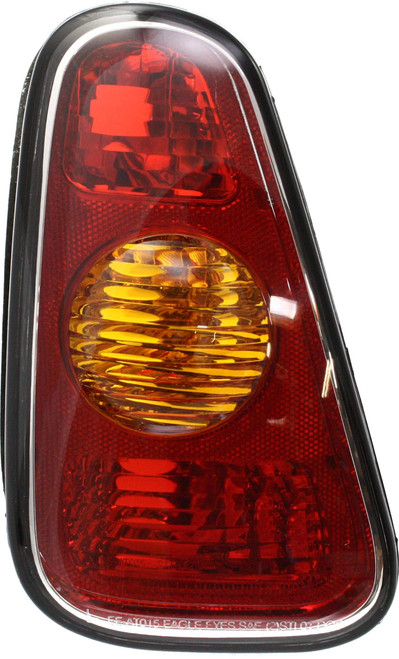 Evan-Fischer Tail Light Compatible with 2002-2004 Mini Cooper Primed CAPA Driver Side