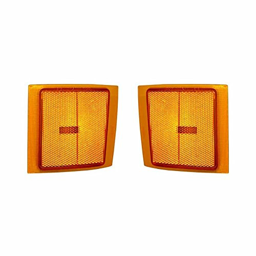 New Pair Of Side Lights Compatible With Chevrolet C K 1500 2500 3500 Suburban By Part Numbers 5977738 GM2551144 5977737 GM2550144