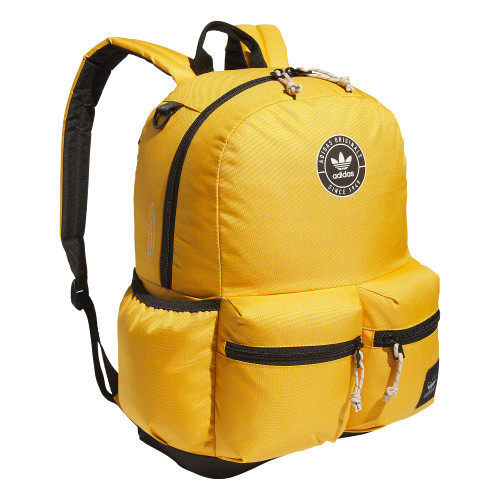 adidas Originals Trefoil 3.0 Backpack, Preloved Yellow/Wonder Beige/Black, One Size