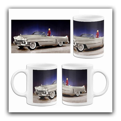 Poster-Rama 1953 Cadillac LeMans Concept Car - Promotional Photo Mug Poster-Rama 1953 Cadillac LeMans Concept Car - Promotional Photo Mug